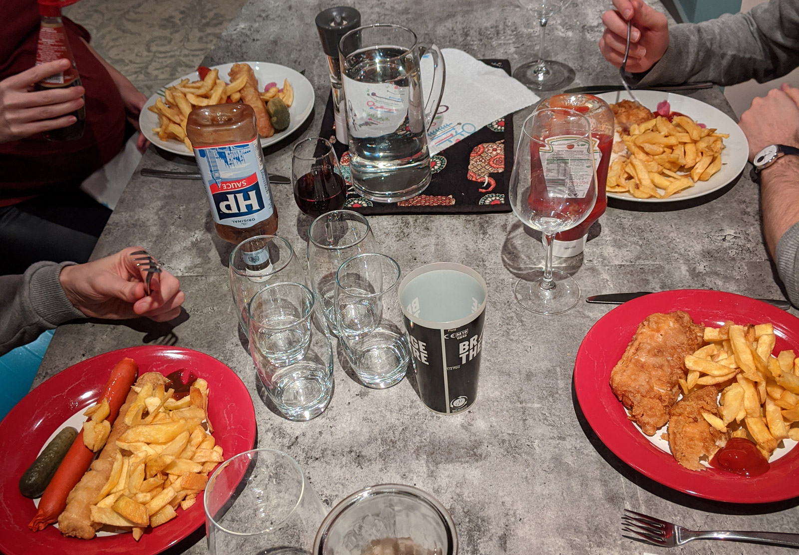 Fish and chips