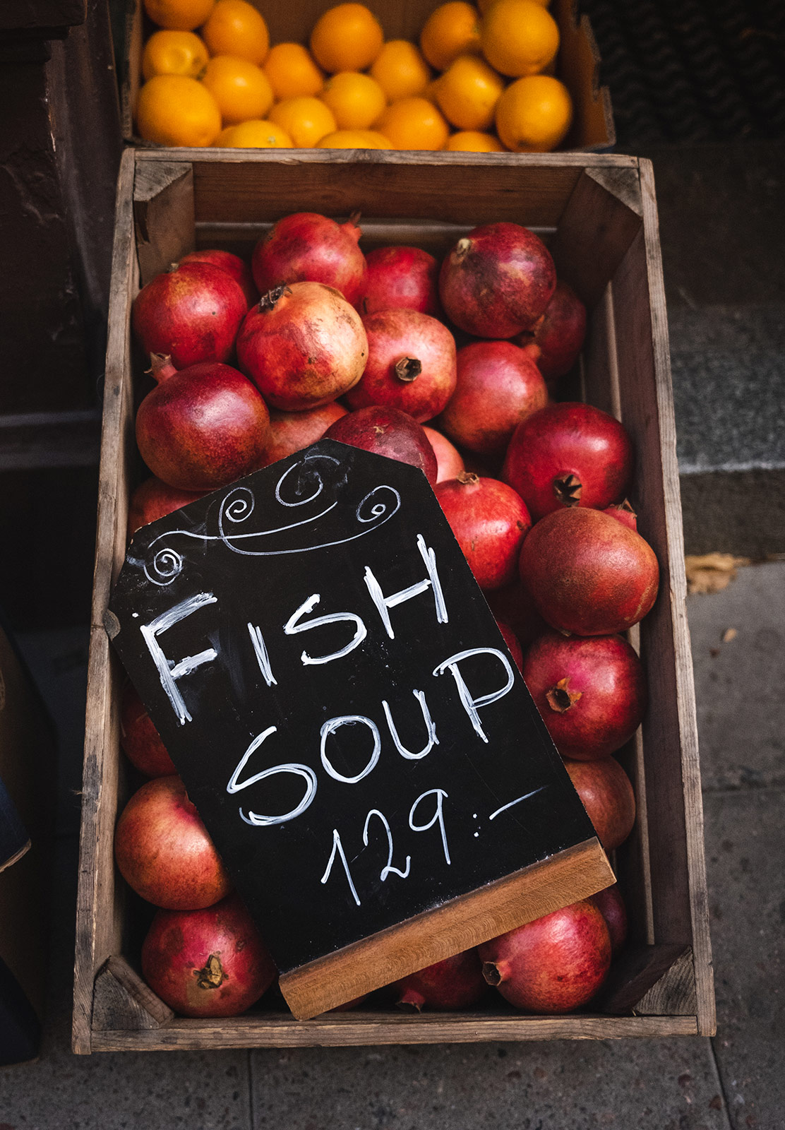 Fish Soup sign