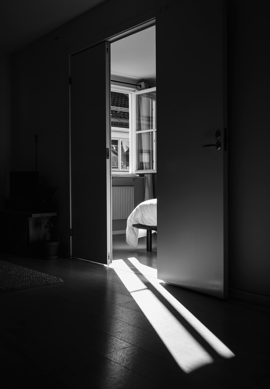 Light on floor