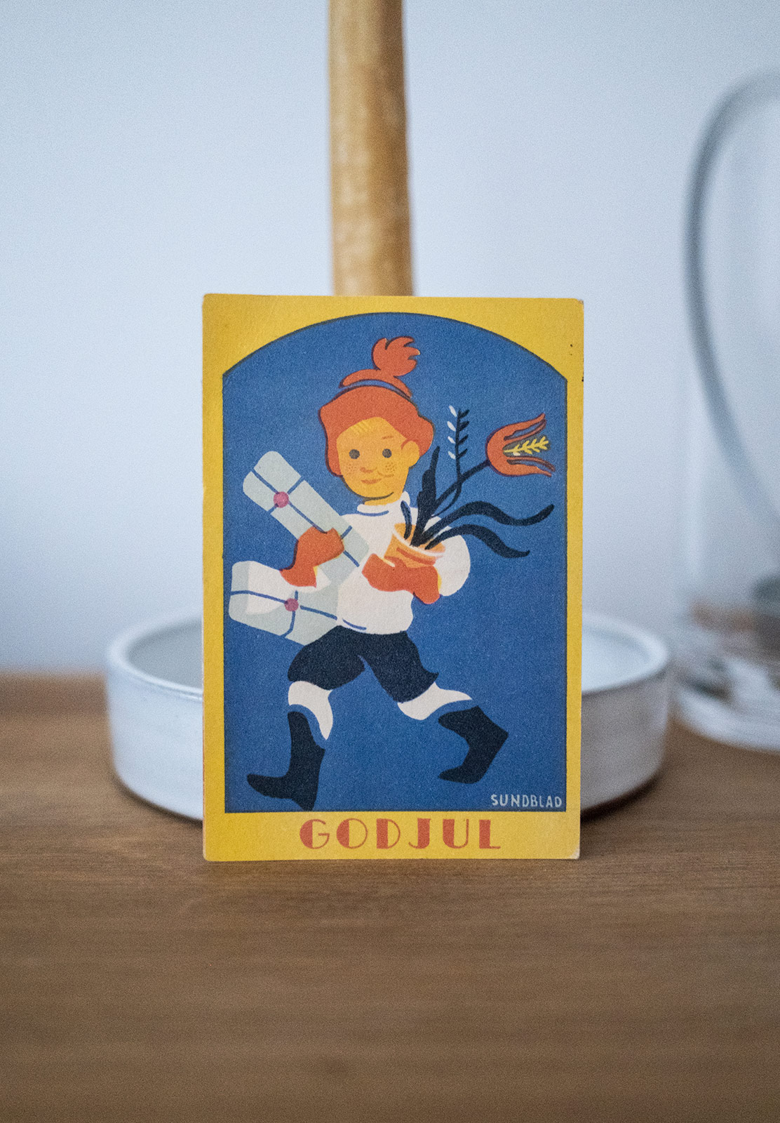 Christmas postcard