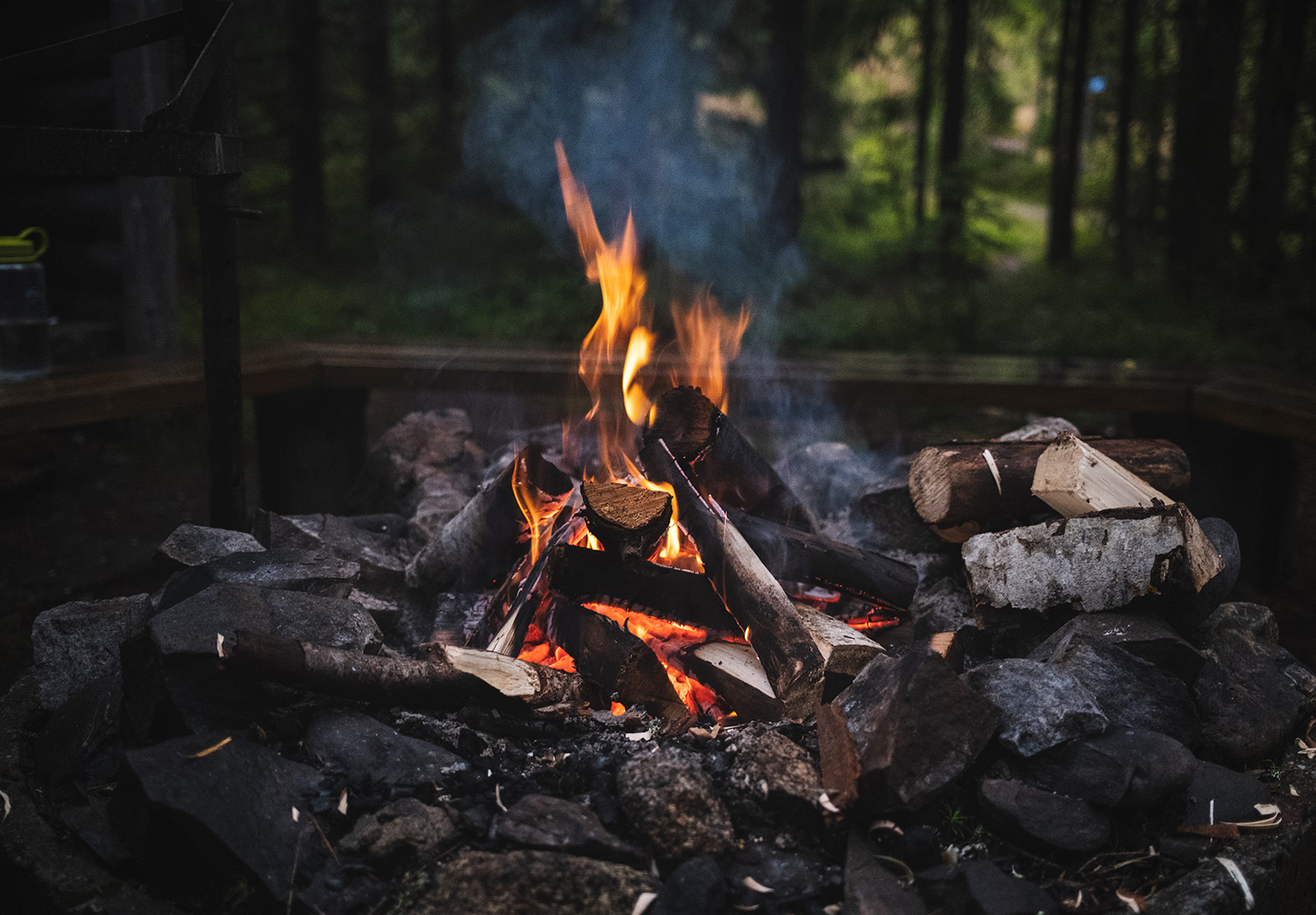 Camp fire