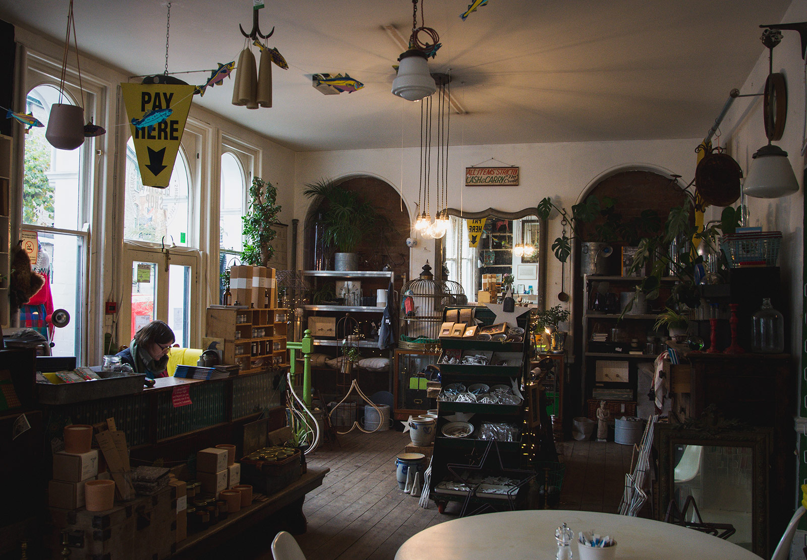 Shop interior
