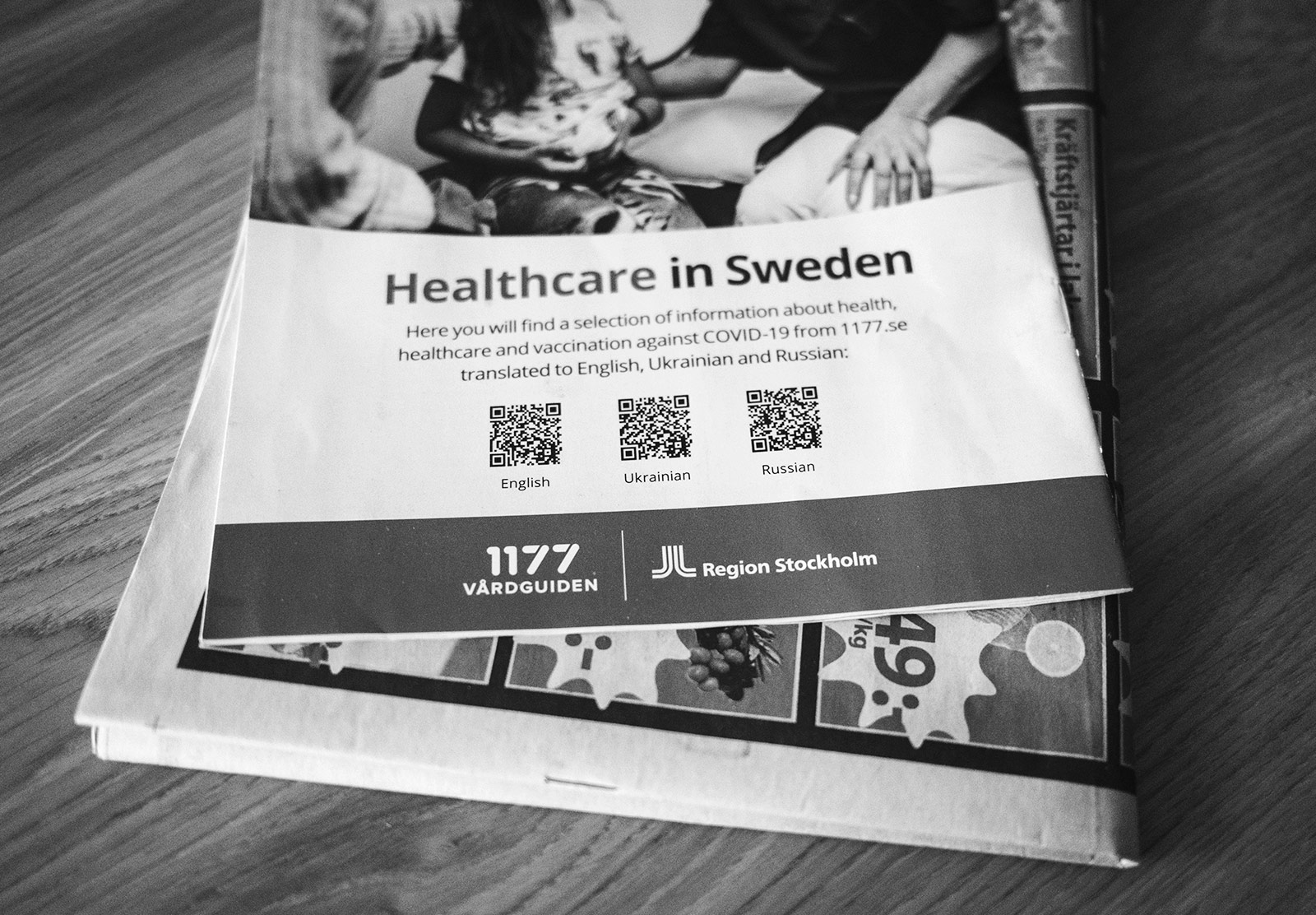 Info in multiple languages