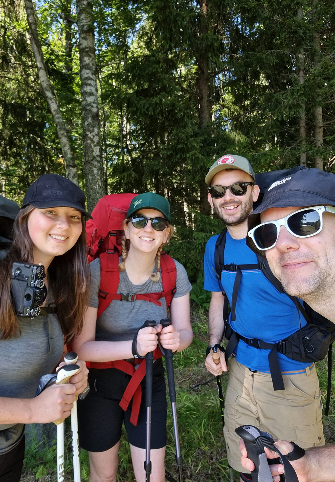 Group of hikers