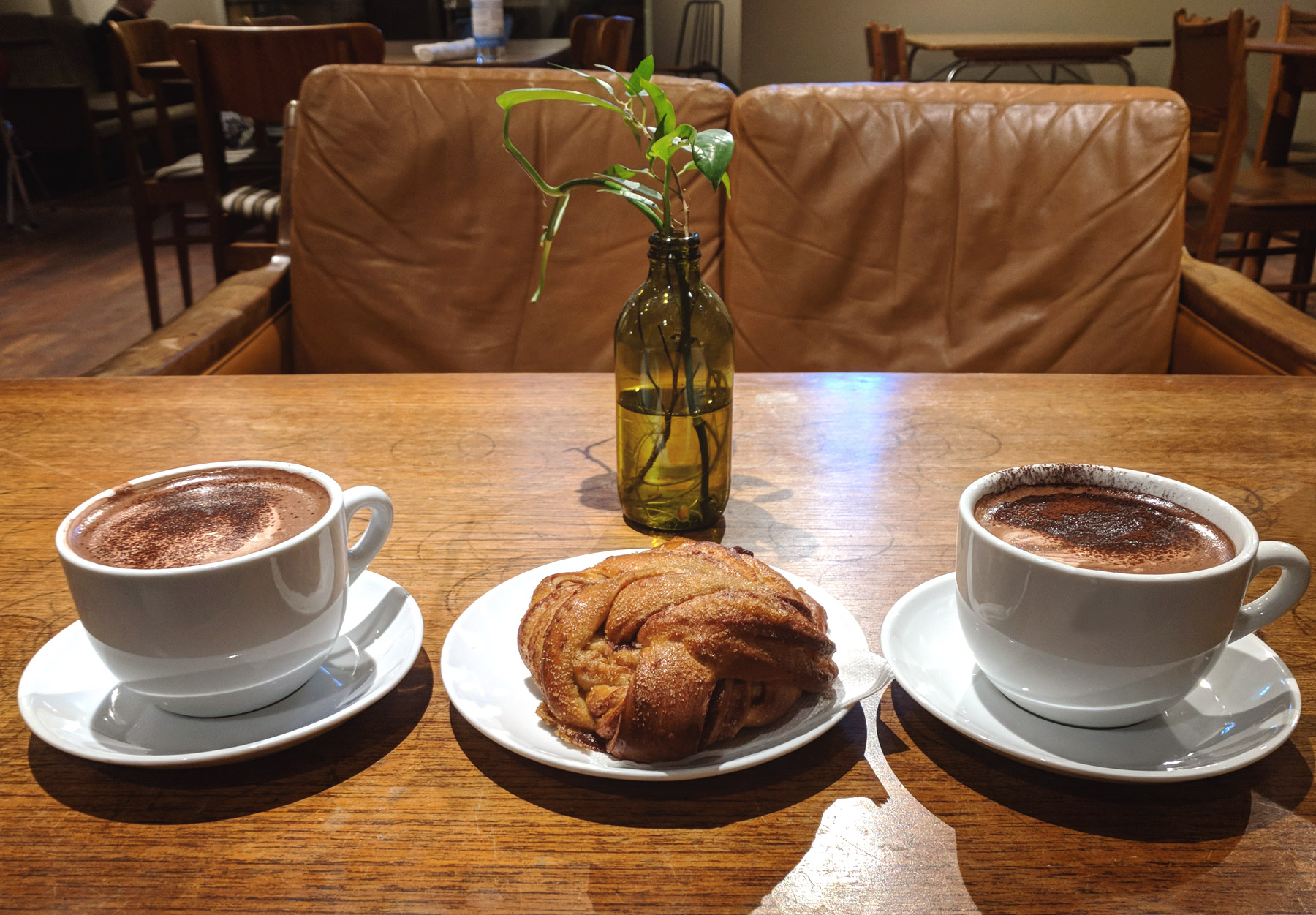 Mugs of hot chocolate