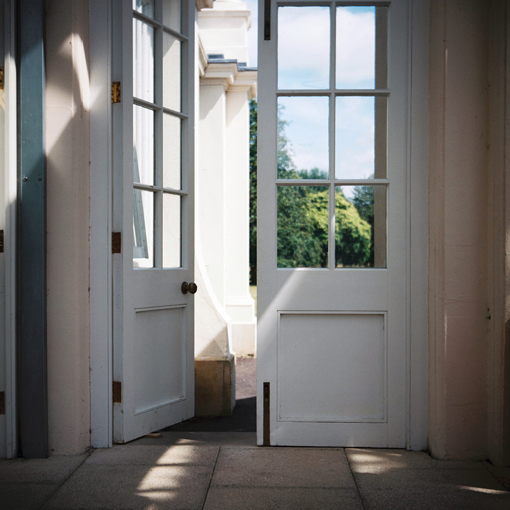 Wooden doorway