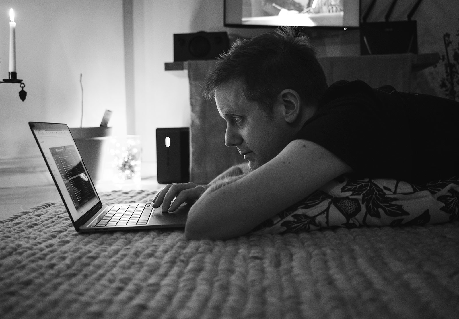 Man on laptop