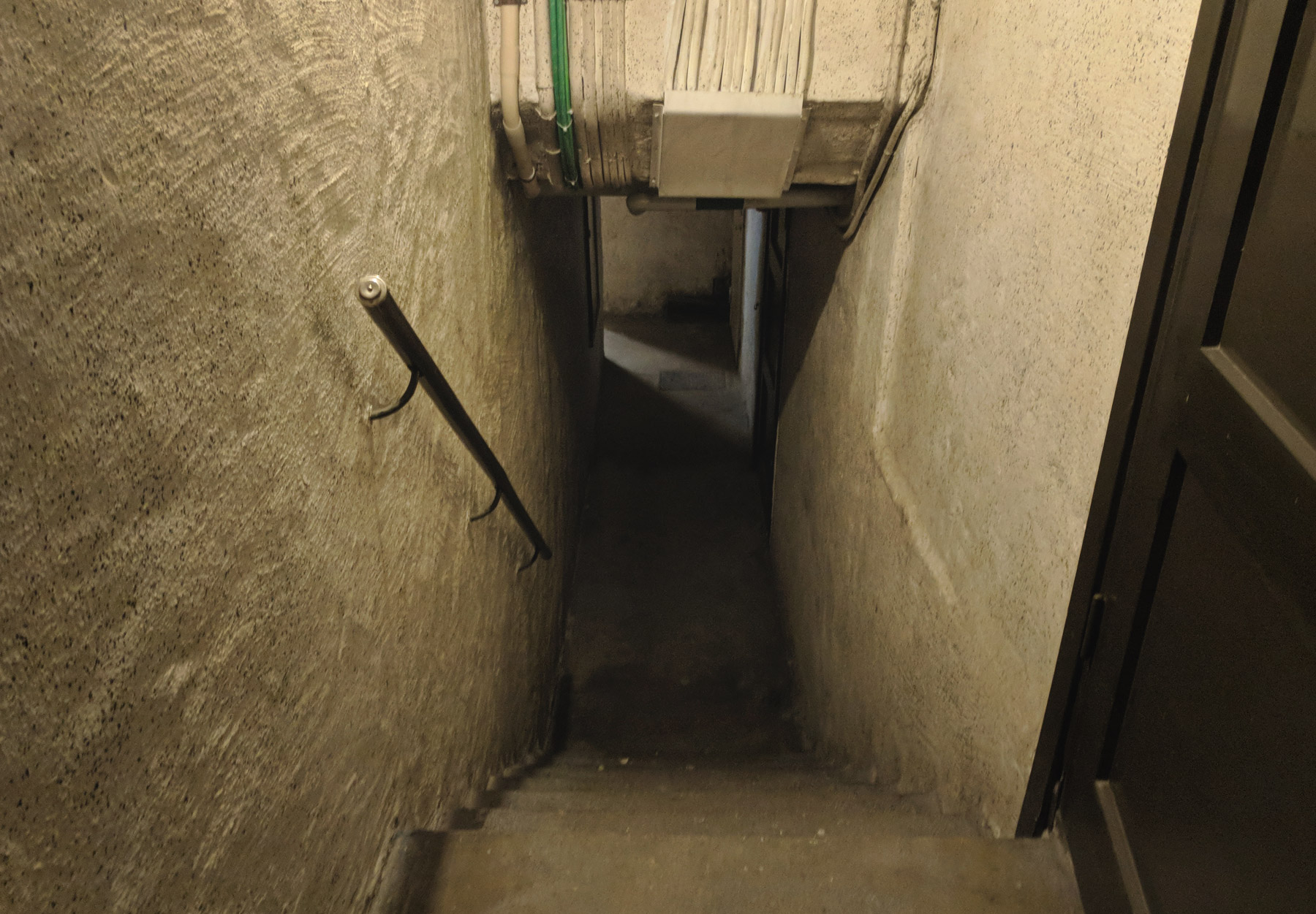 Concrete basement
