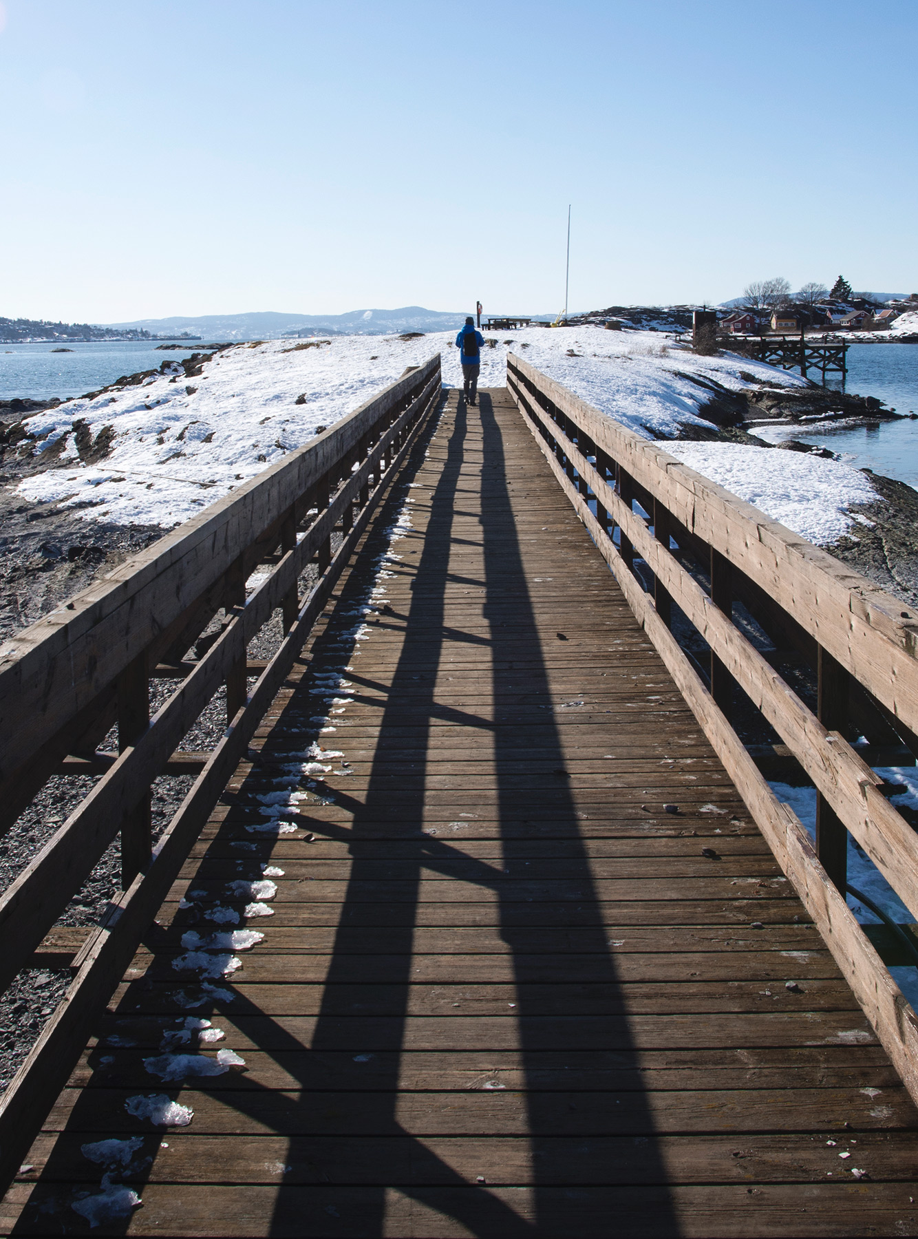 Wooden bridge