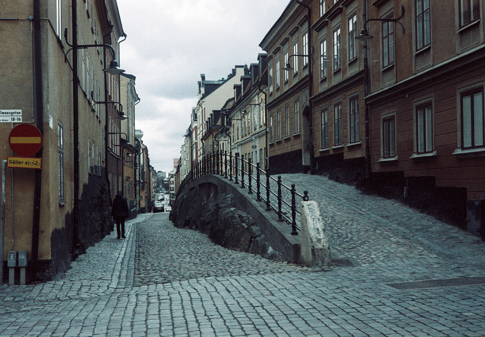 Cobbled street