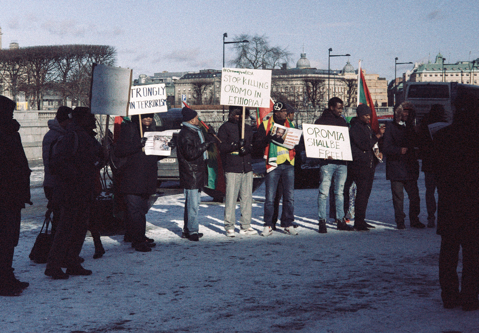 Protesters
