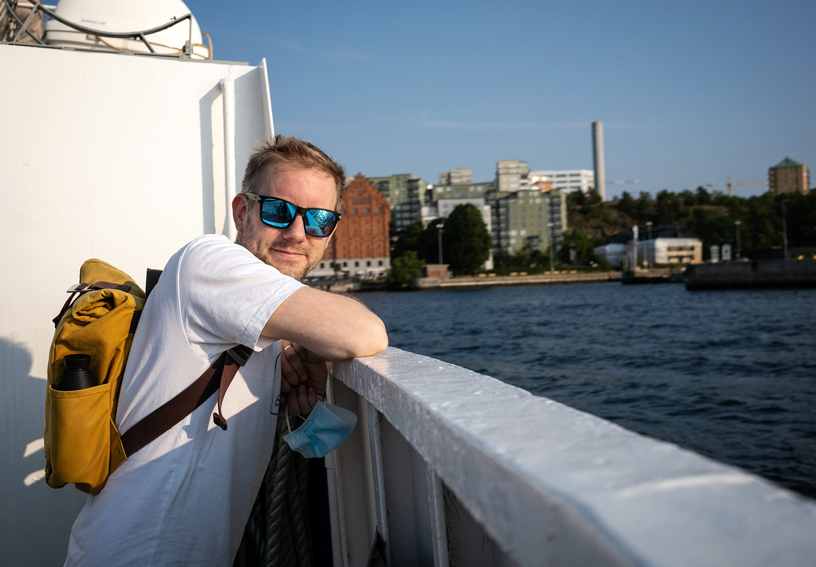 Man on boat