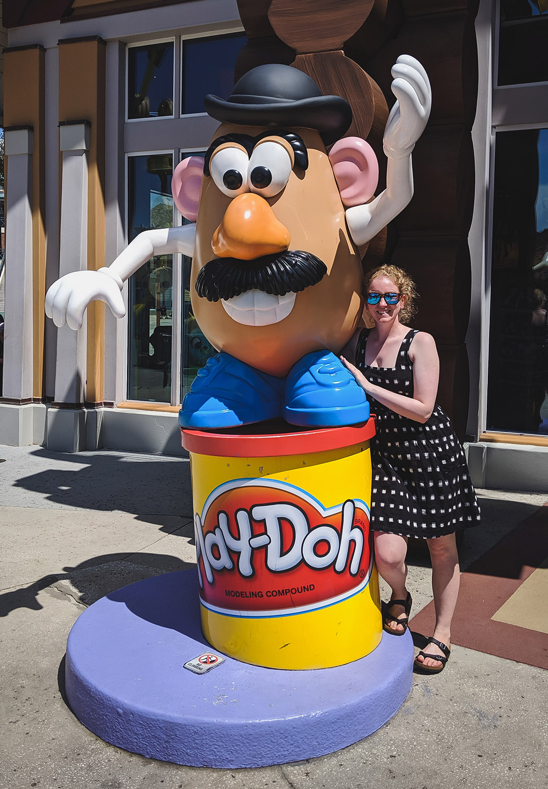 Mr. Potato Head statue