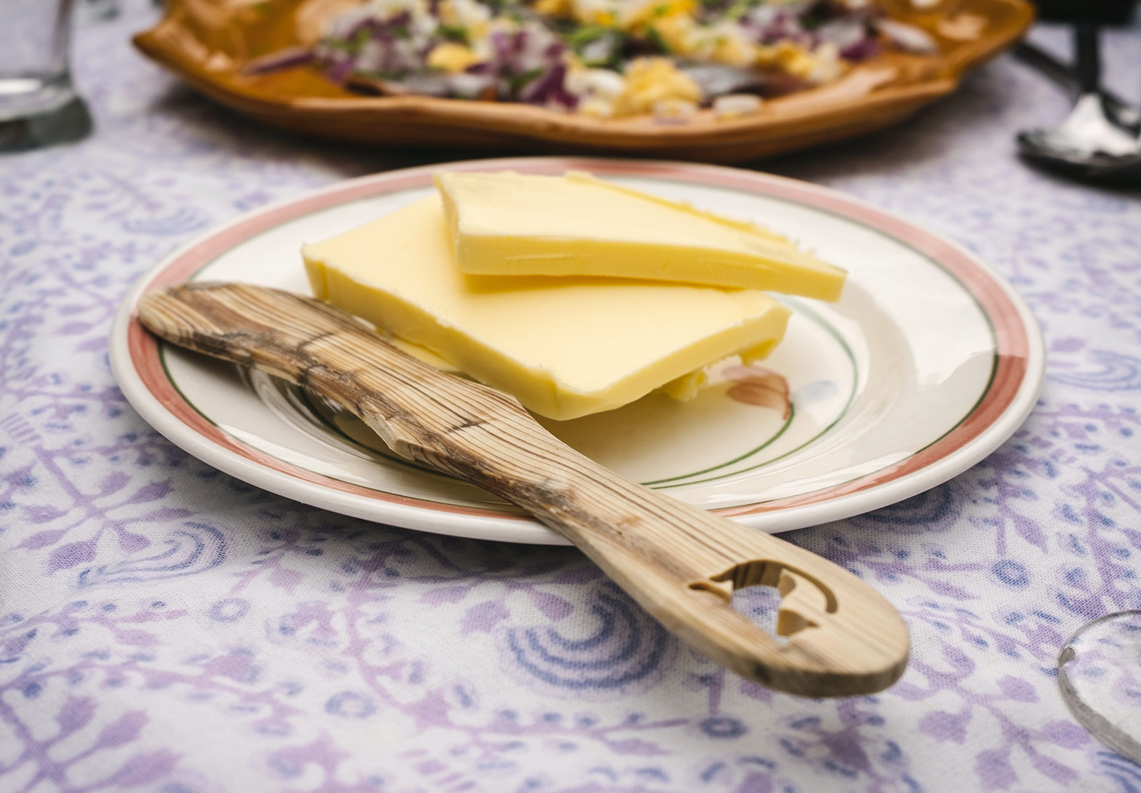 Wooden butter knife
