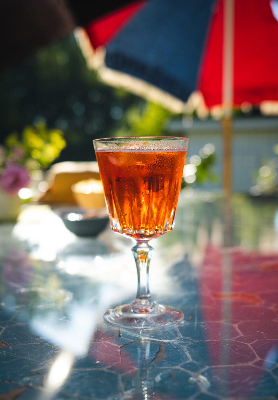 Glass of Aperol