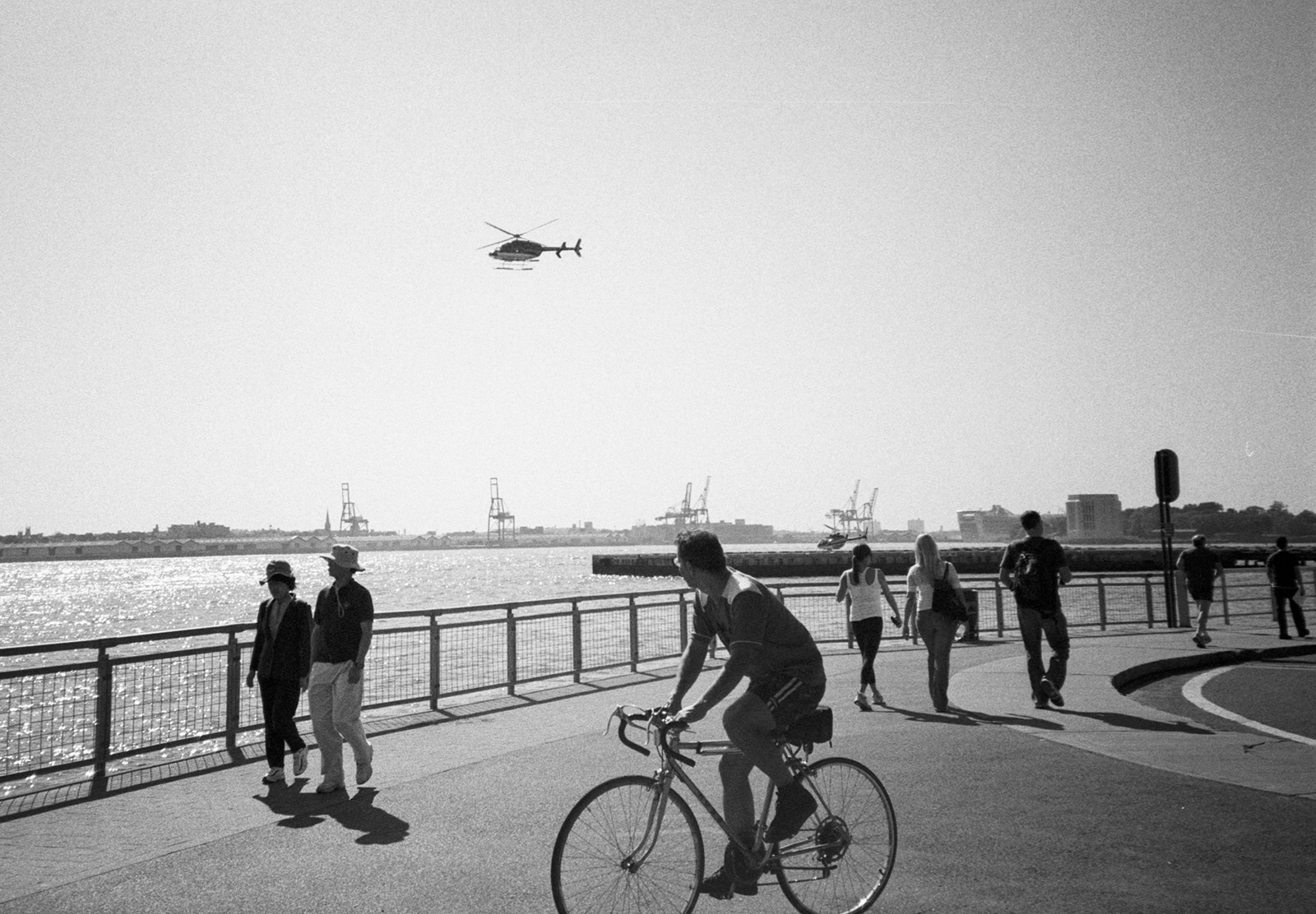Man on bike