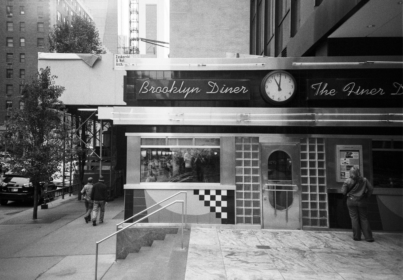 Front of diner