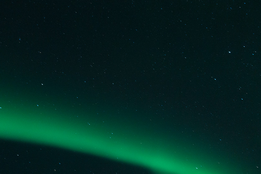 Northern Lights in the sky