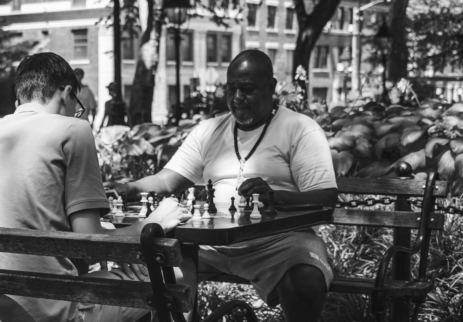 People playing chess