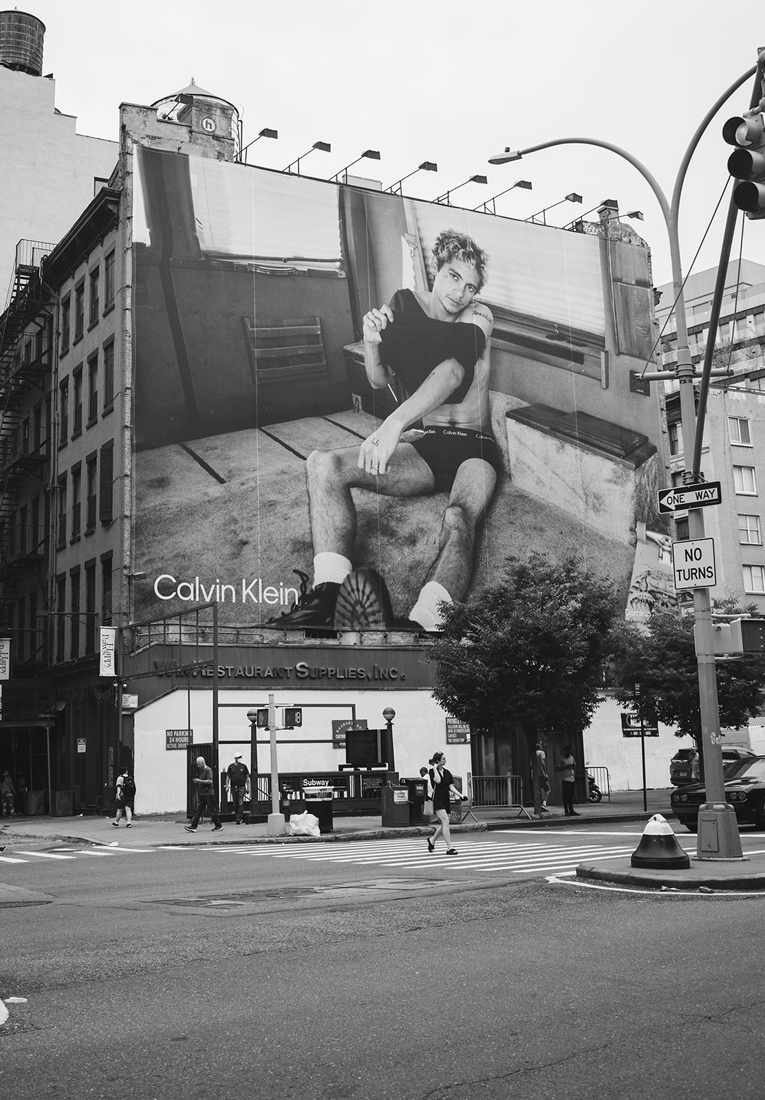 Calvin Klein billboard
