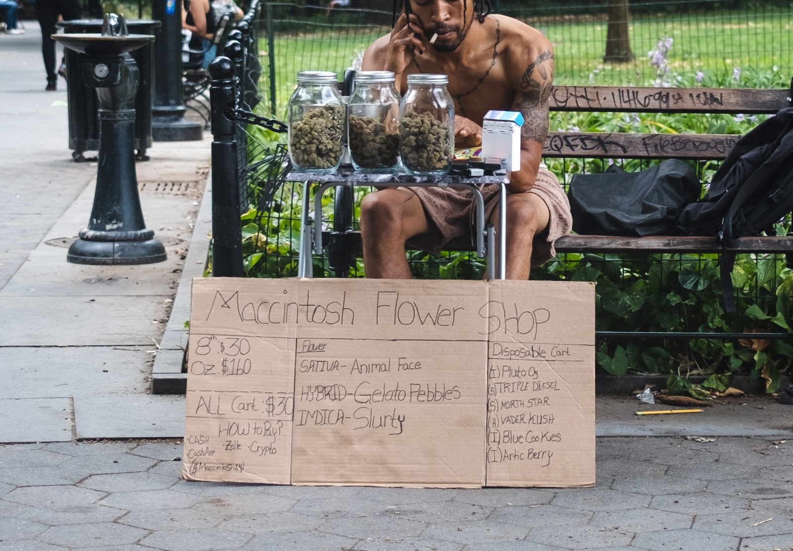 Jars of weed