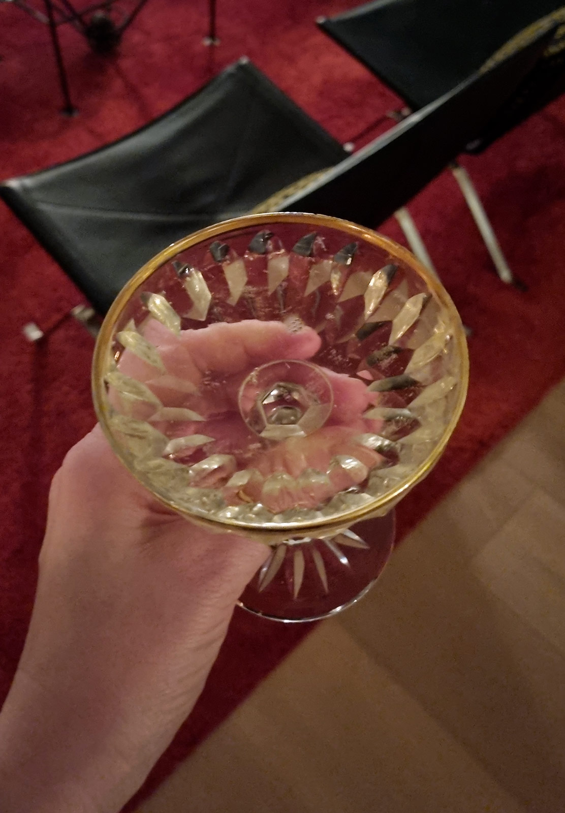 Glass of champagne