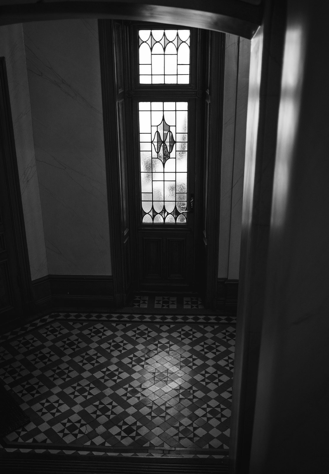 Old fashioned stairway