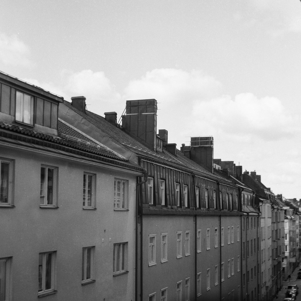 Old rooftops