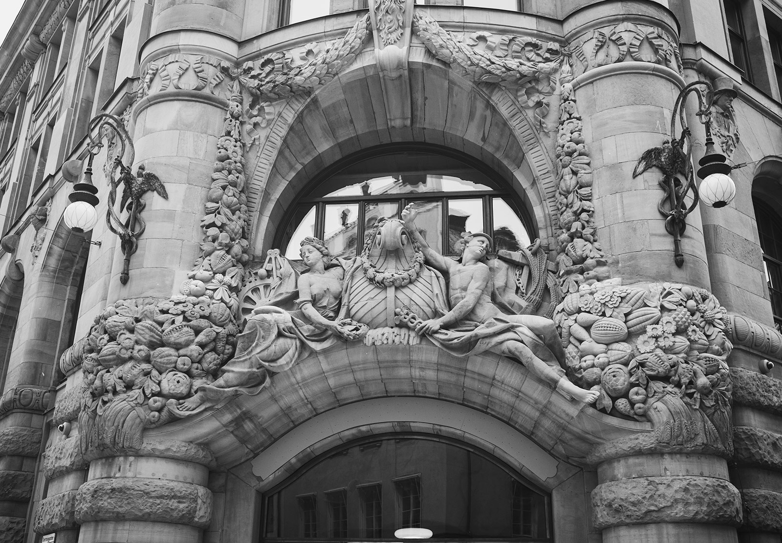 Ornate building decoration