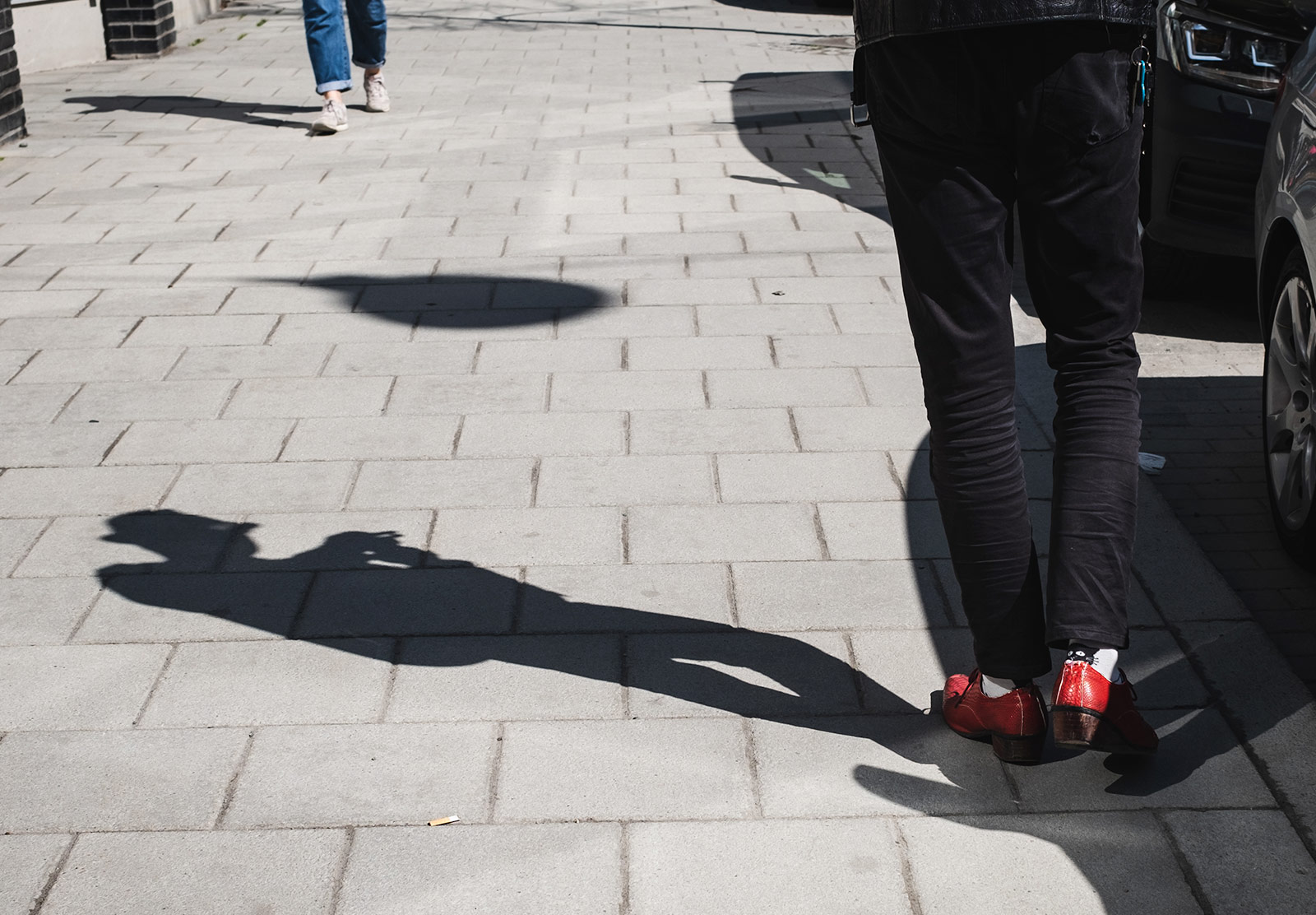 Red shoes