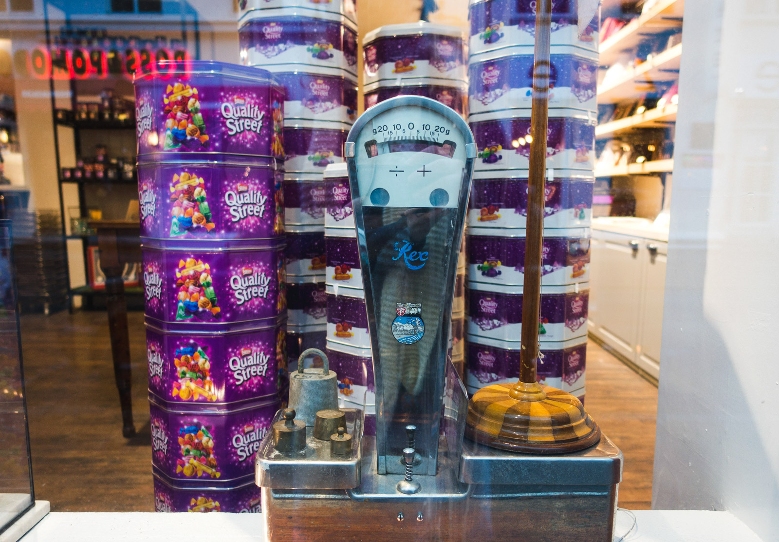 Tins of sweets
