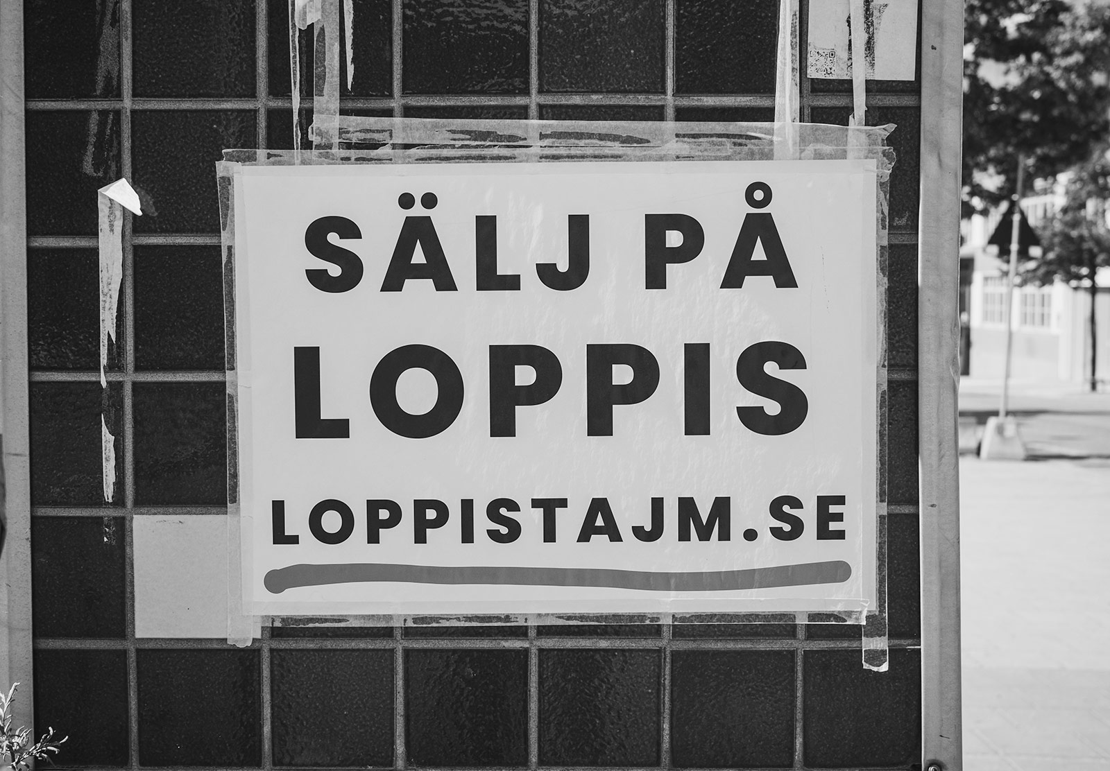 Sälj på loppis sign