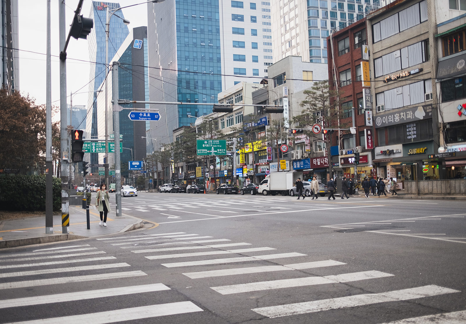 Street crossing
