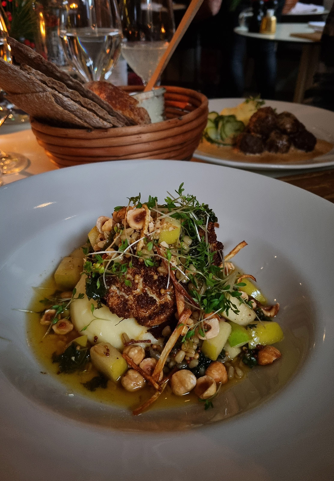 Plate of food