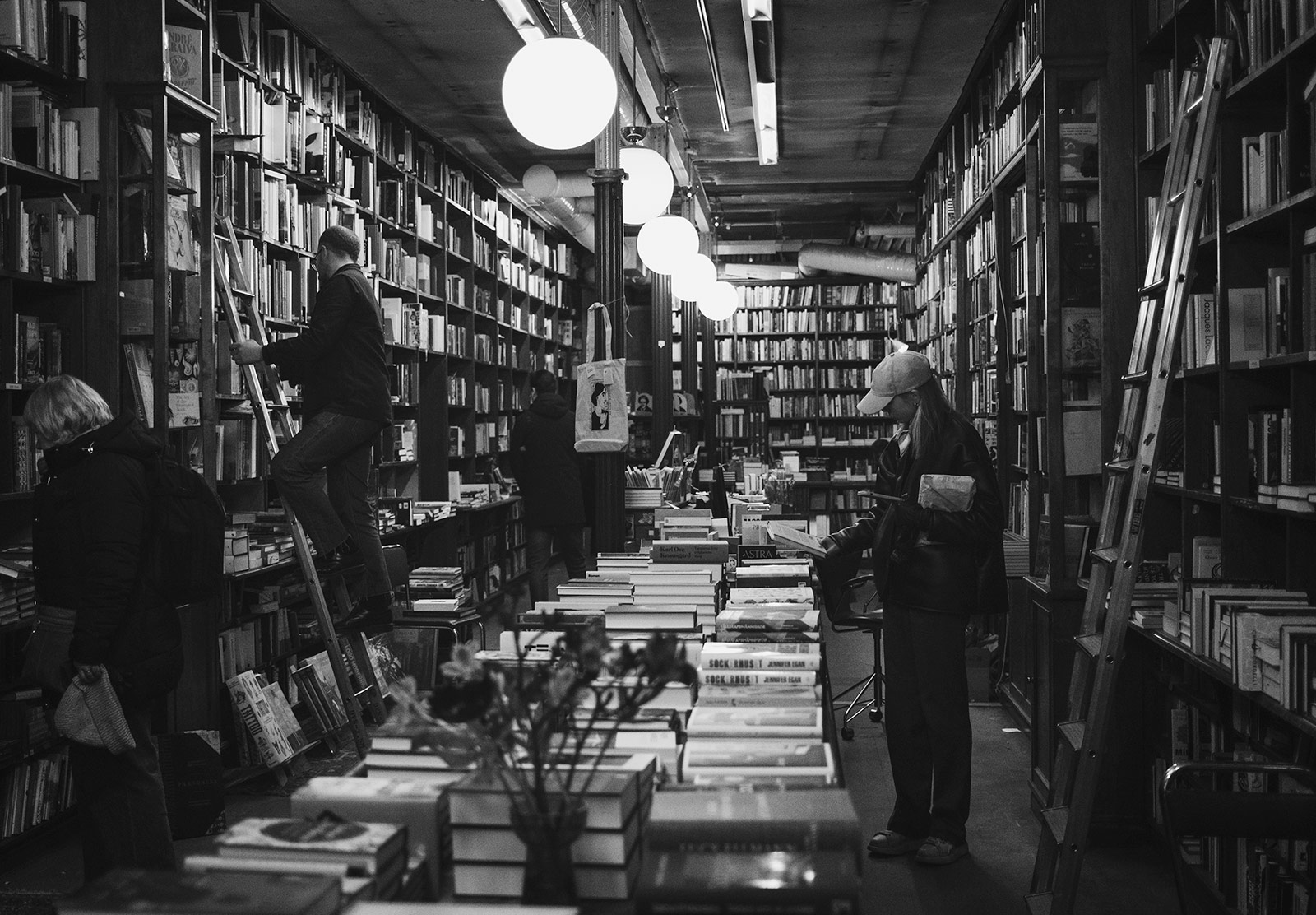 Bookshop interior