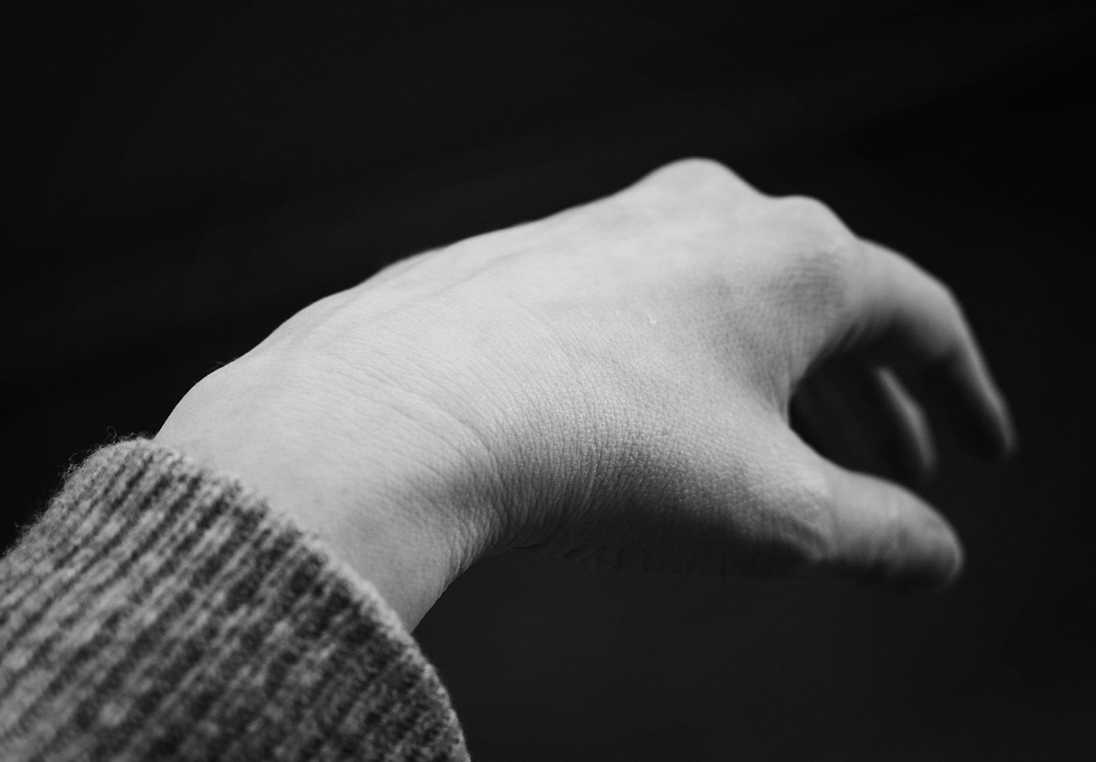 Lines on wrist
