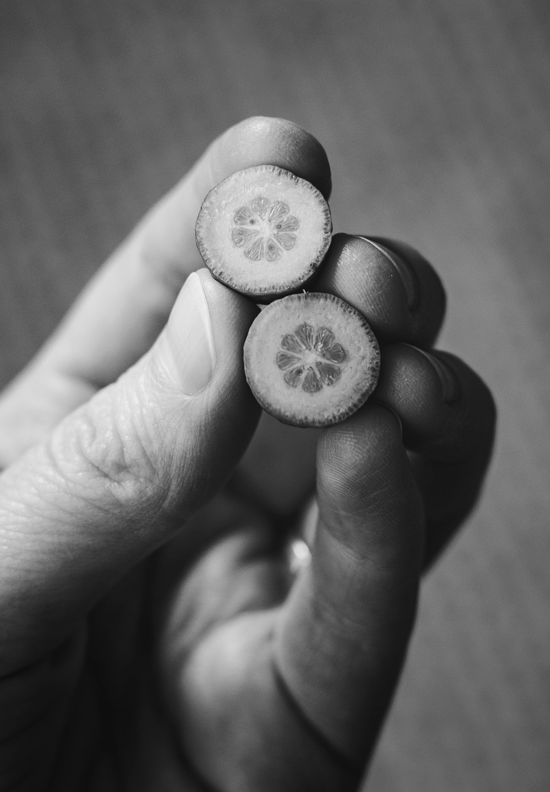 Baby lemon halves
