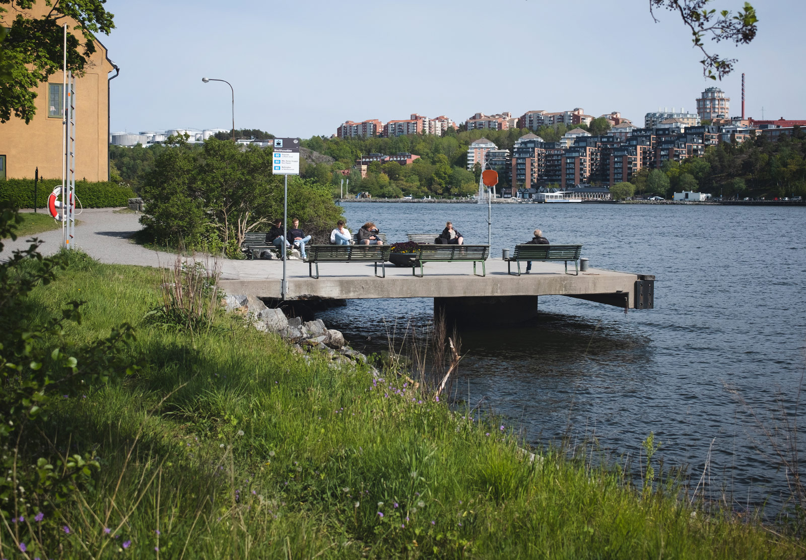 Concrete jetty