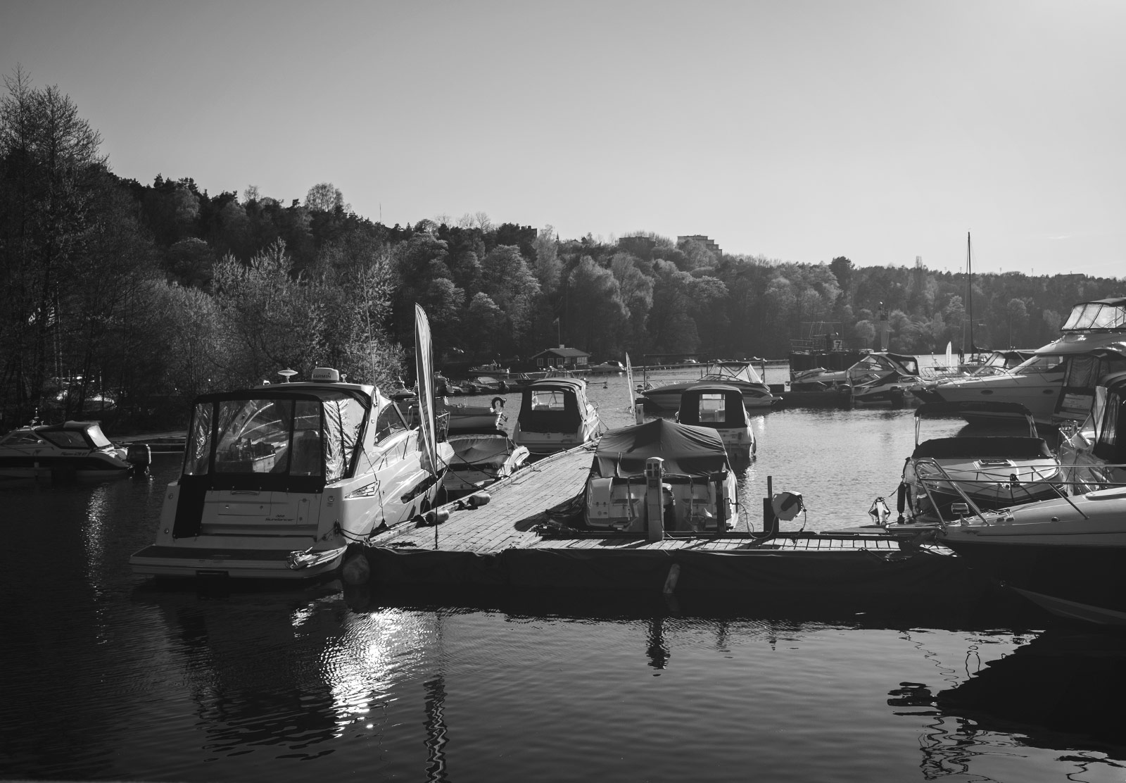Boats on the water