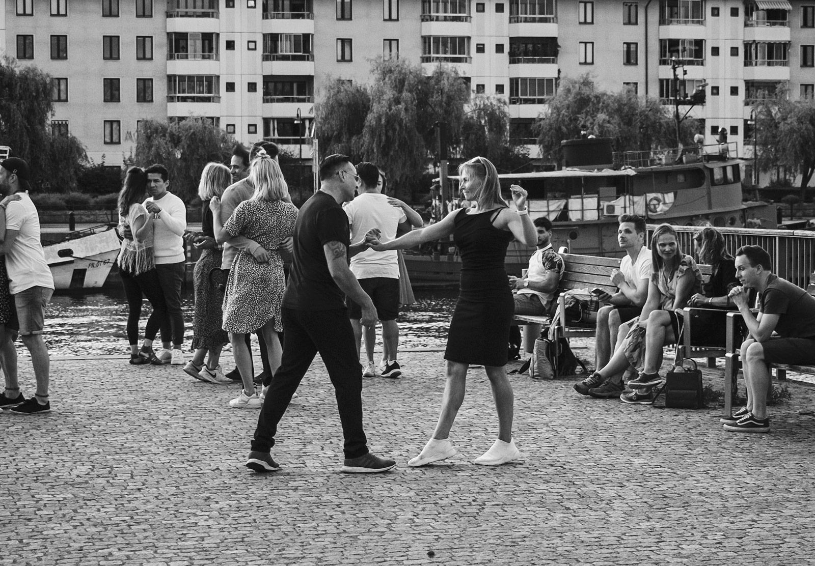 Couple dancing