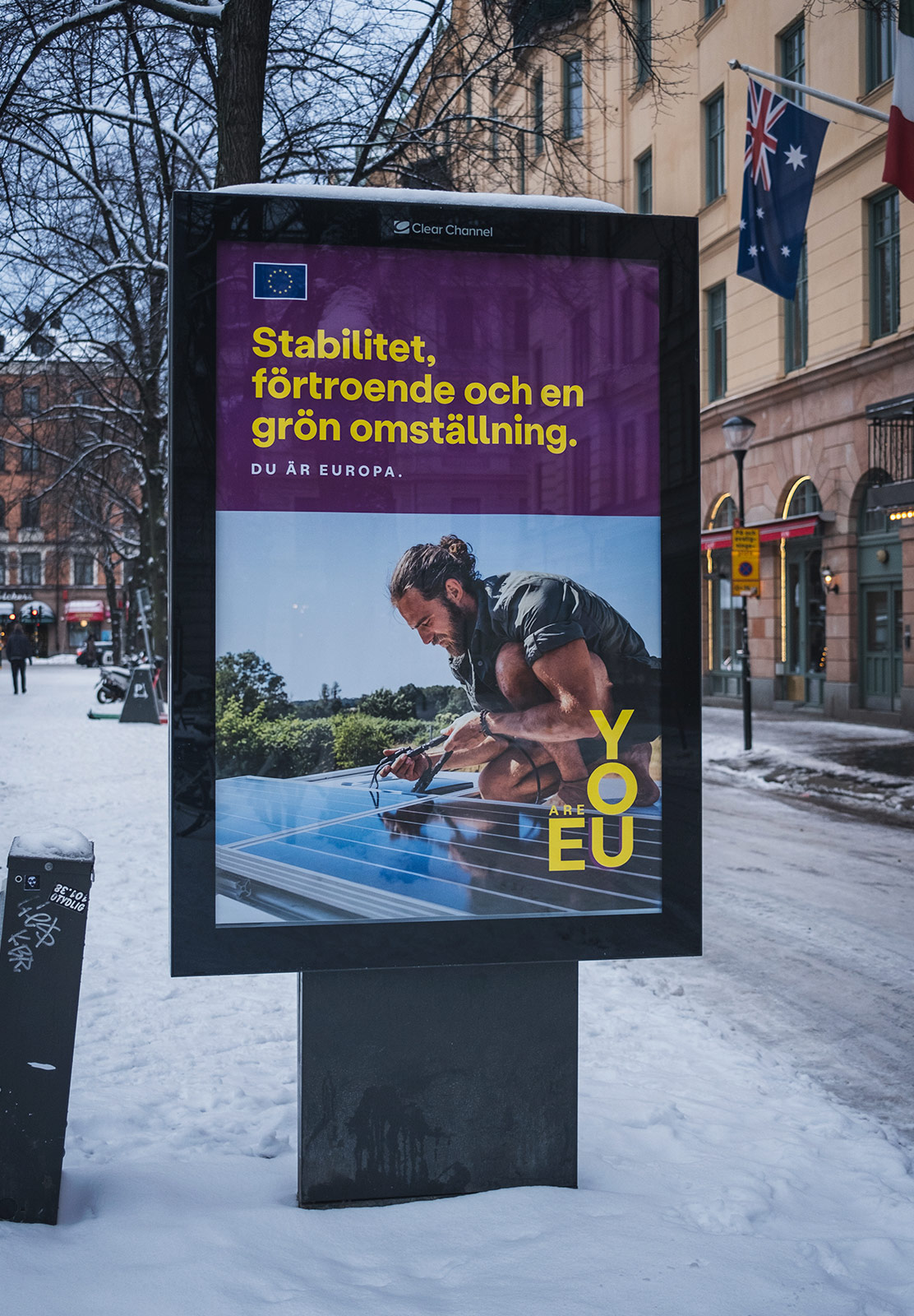 Pro EU sign