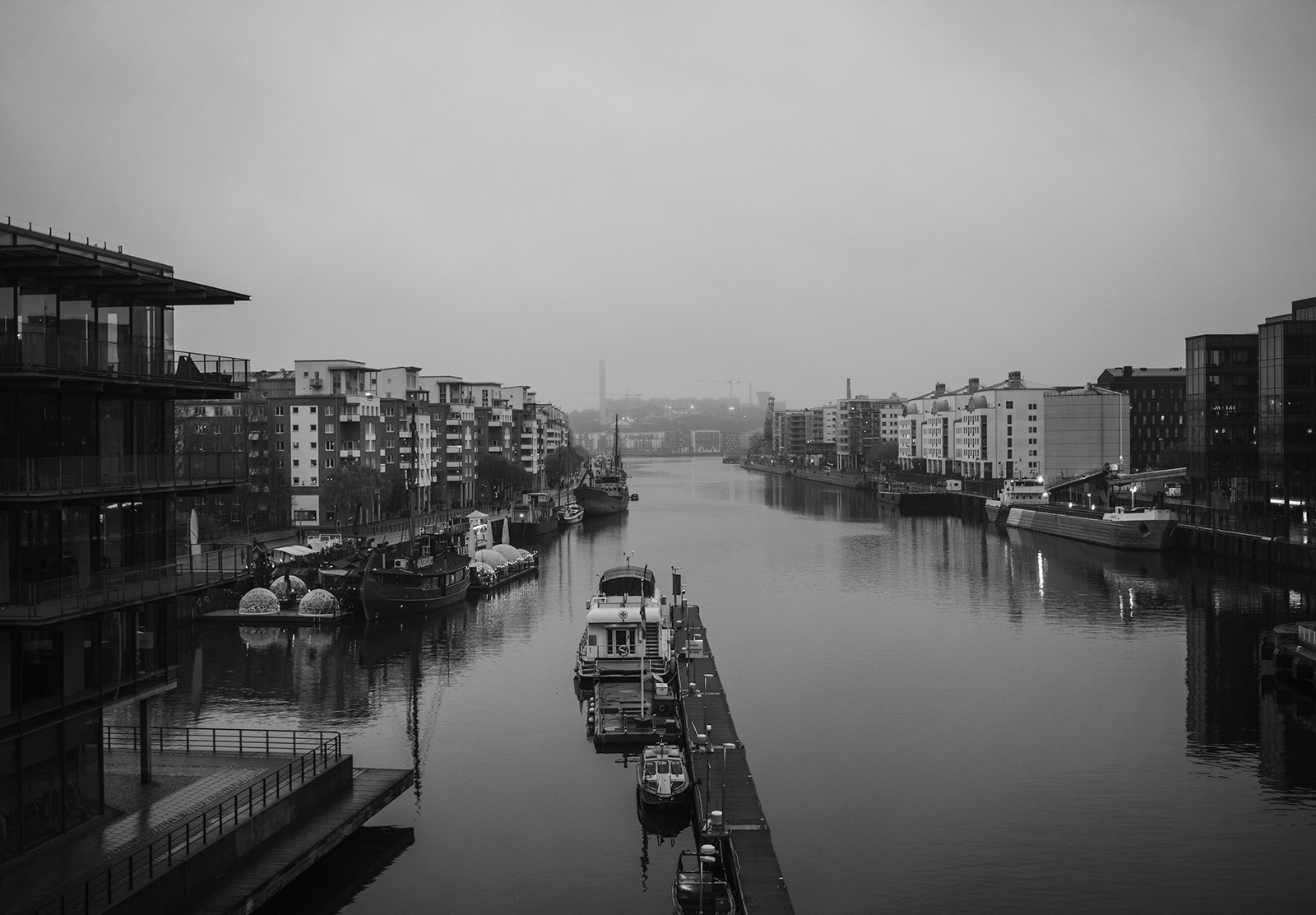 Fog over water