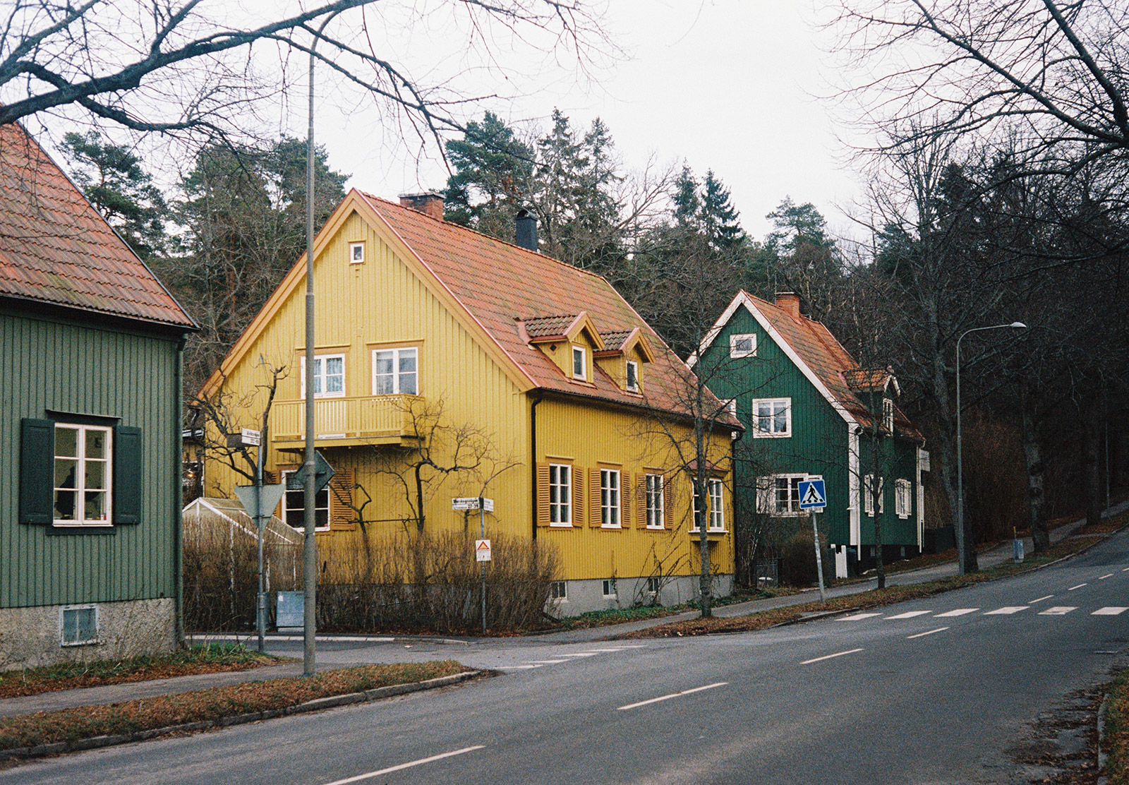 Yellow house