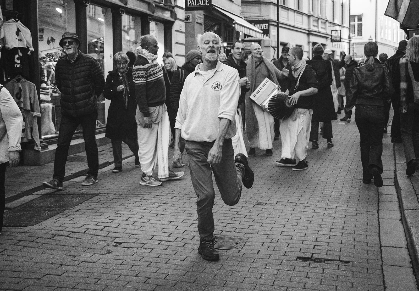 Man dancing