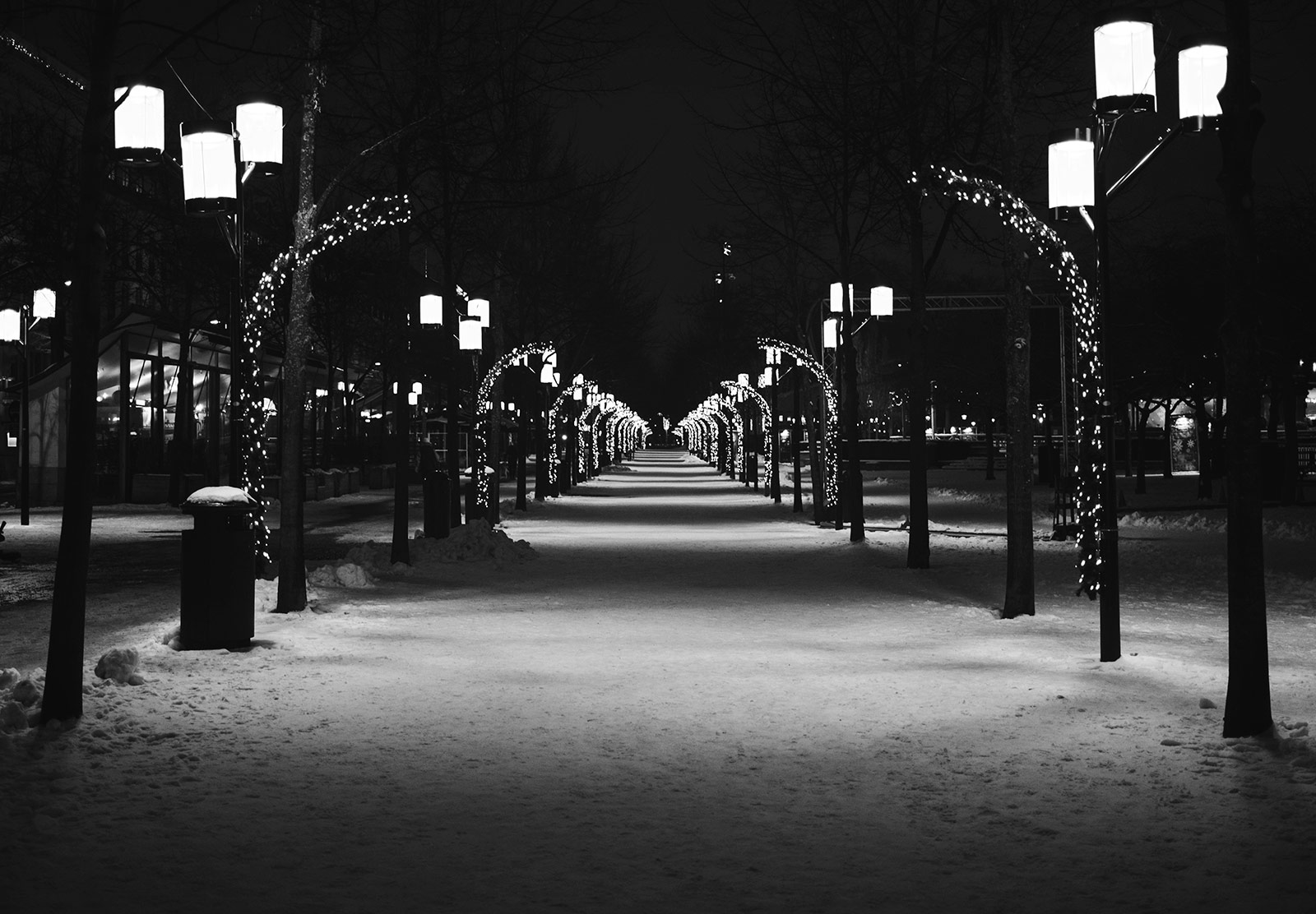 Row of lights