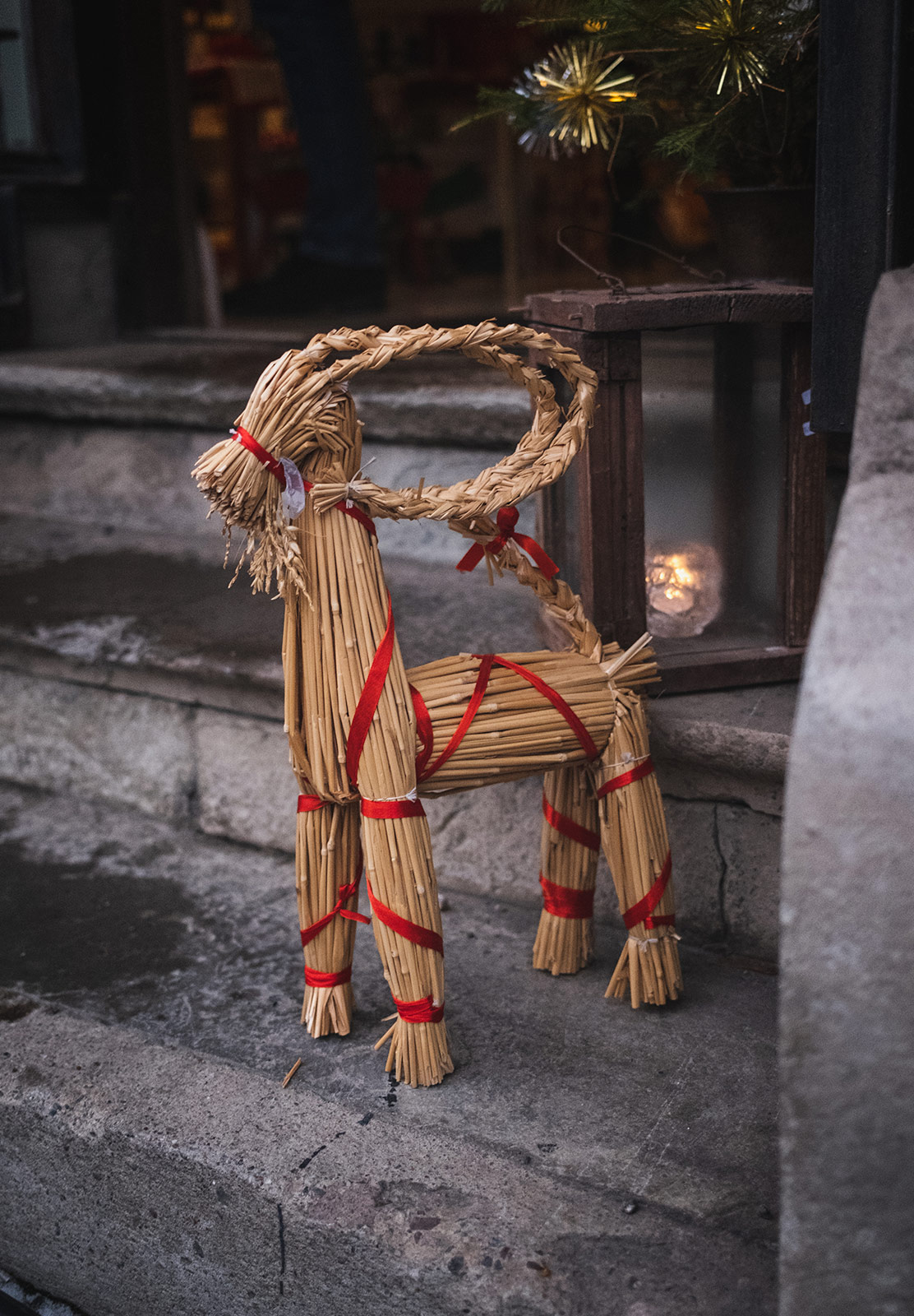 Straw goat