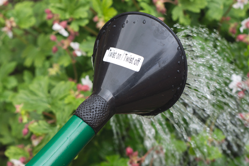 Sugru on watering can rose