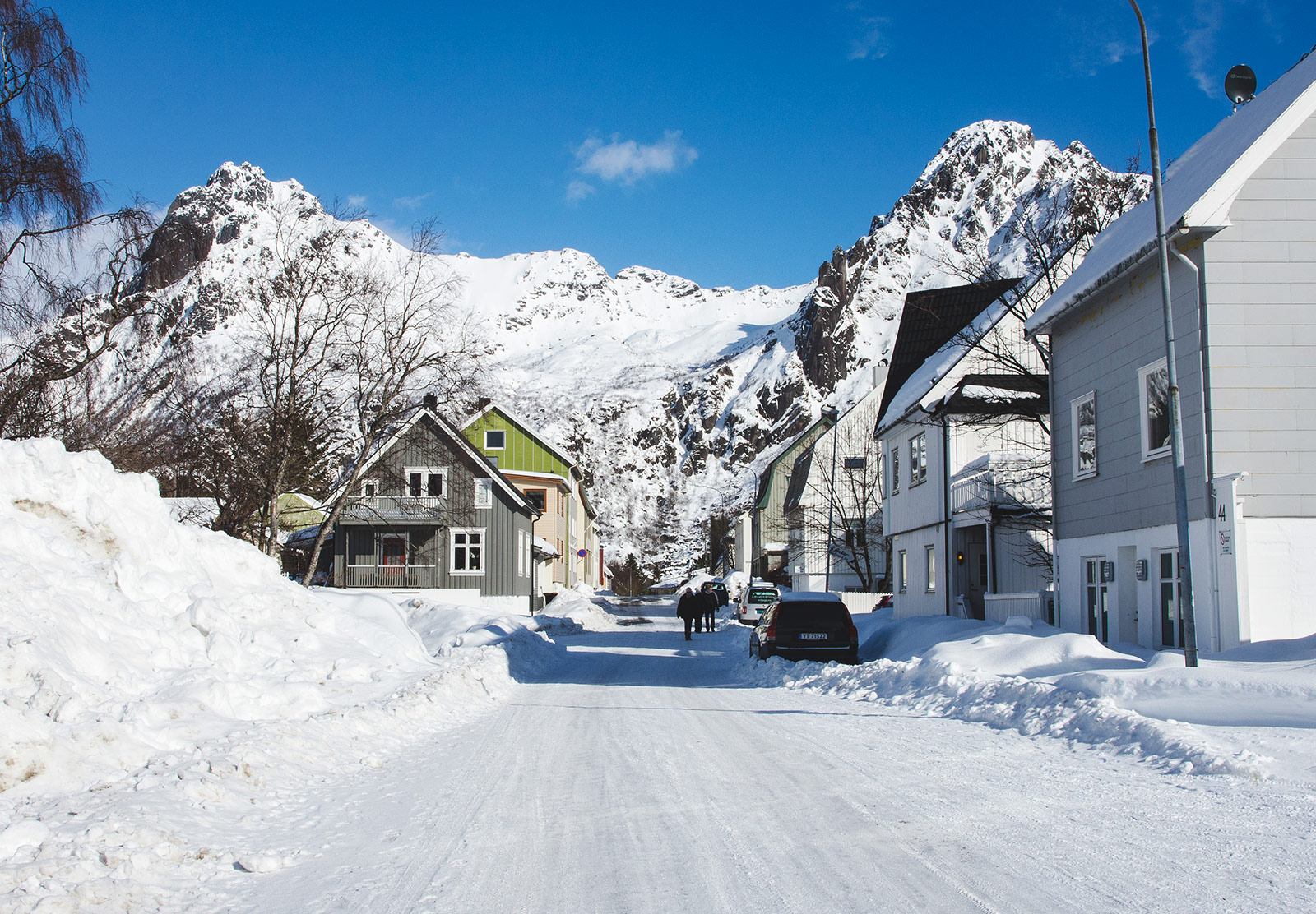 Snowy street