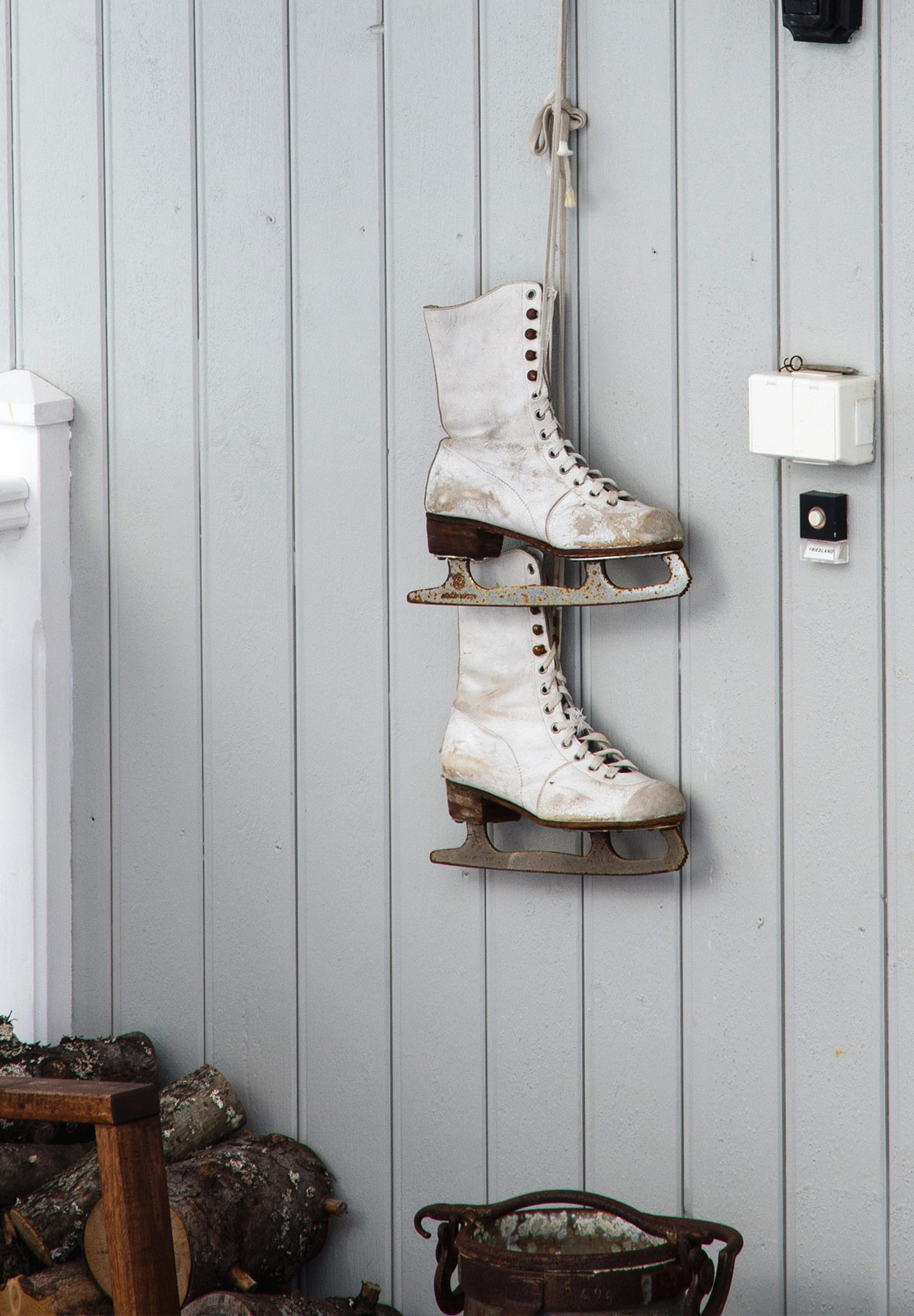 Old ice skates