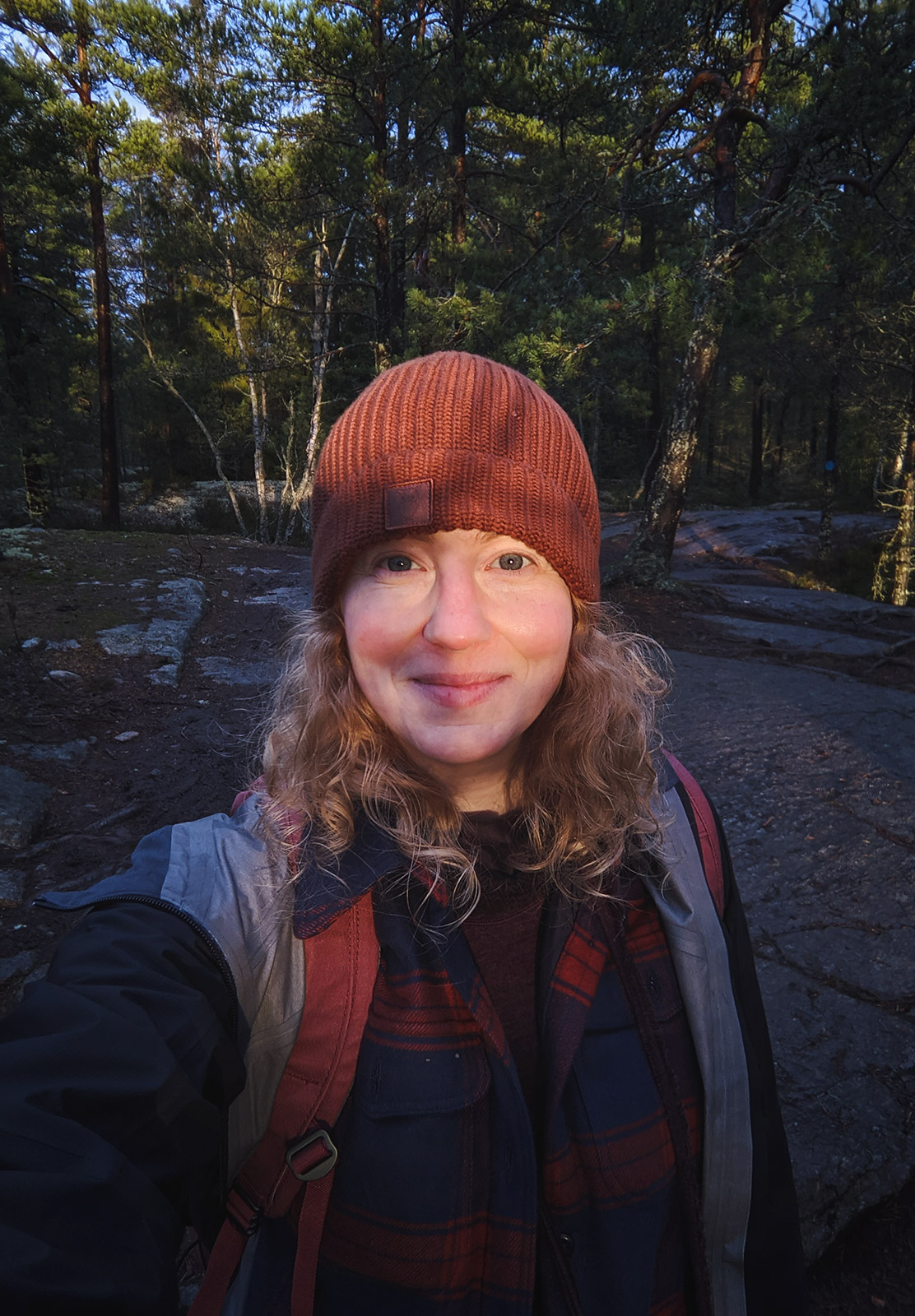 Sun on my face
